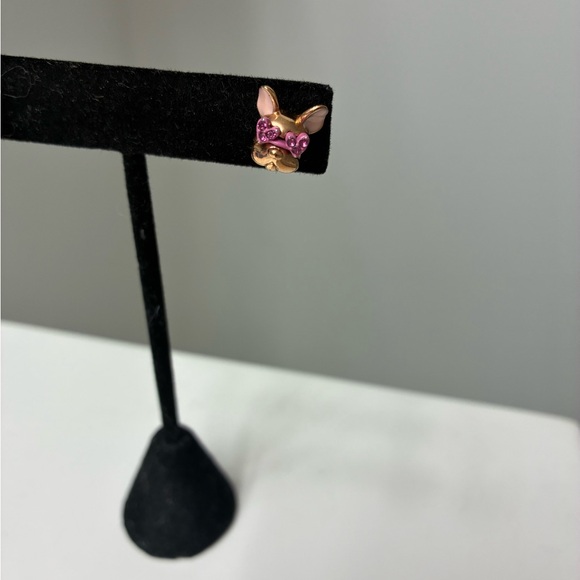 💗 Kate Spade bulldog w/ heart sunglasses Earrings - Picture 3 of 4